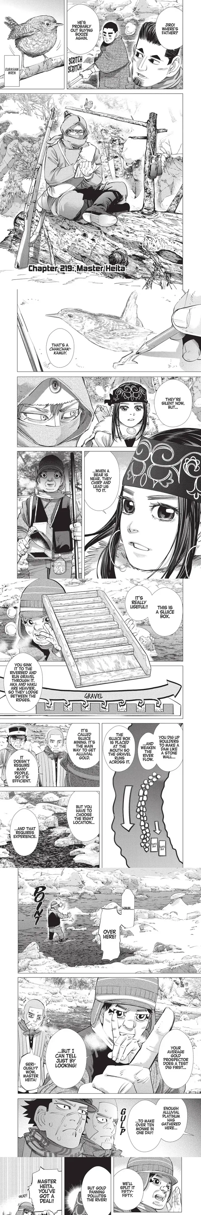 Golden Kamuy Chapter 219 image 1_optimized